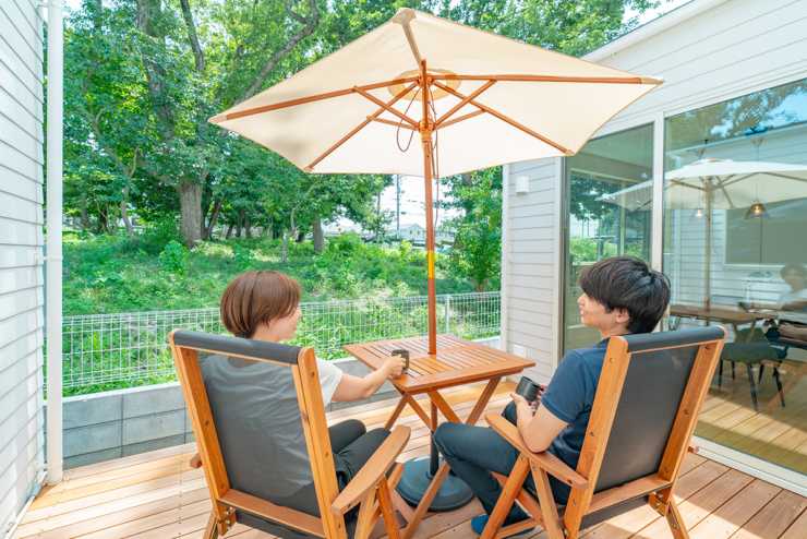 【モリニアル川戸の森】涼しく快適に平屋見学♪ 「ウッドデッキで涼む平屋体験会」開催！