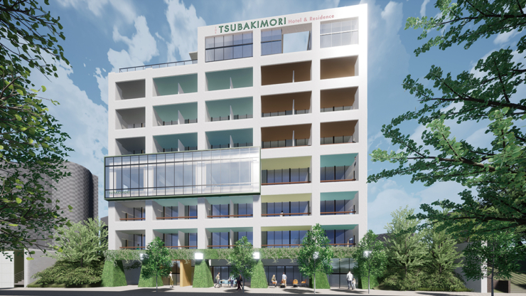 千葉公園前に「THE TSUBAKIMORI HOTEL & RESIDENCE」2026年5月7日開業 〜“良い日々”をつなぐ、旅の拠点となるライフスタイルホテル誕生〜