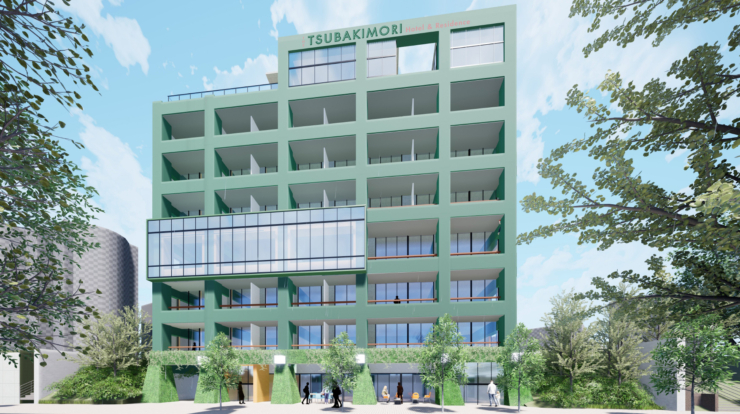 千葉公園前に「THE TSUBAKIMORI HOTEL & RESIDENCE」2026年5月7日開業 〜“良い日々”をつなぐ、旅の拠点となるライフスタイルホテル誕生〜