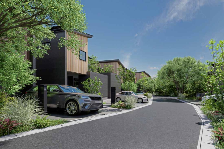 【モリニアル都賀-深-】緑に包まれた日常を、都賀駅まで自転車5分で。都心近接と豊かな自然環境を両立する、特別な分譲地の販売を開始いたします。