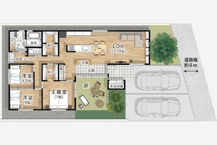 【平屋の注文住宅 STORIA】土地情報・限定2区画 駅近で、平屋に適した自由設計の土地が登場