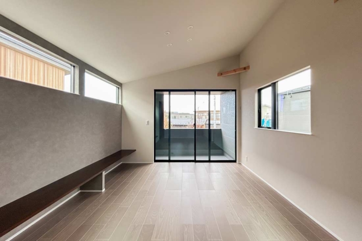 【モリニアル都賀-深-】ついに内観写真初公開！眺望と採光に優れた「2階リビング」が魅力のPLAN6の写真を公開いたしました。