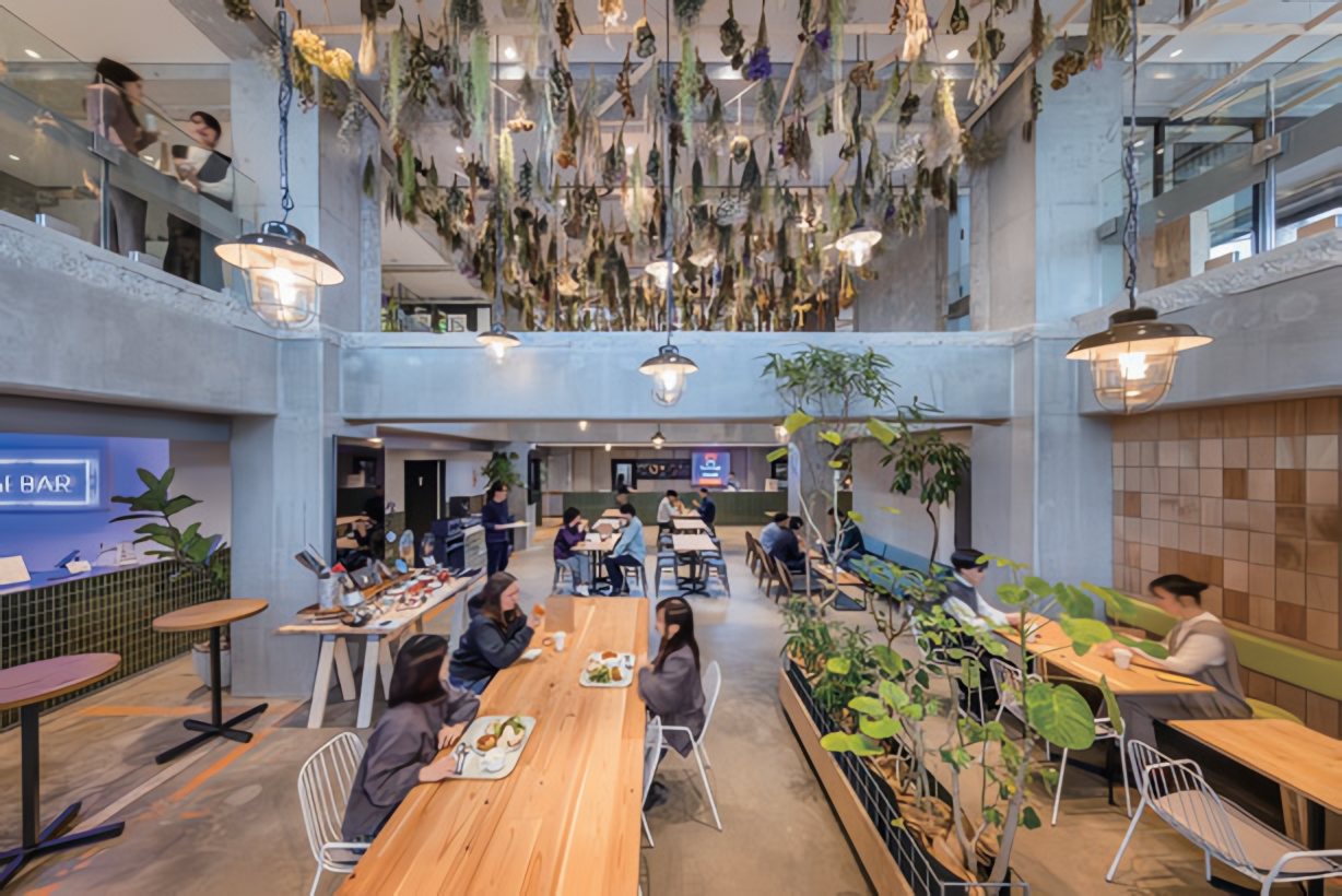 the RECORDS Dinerの店内